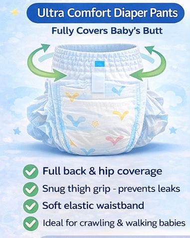 Diaper King Ultra Comfort Diaper Pants XXXXL 50 Pcs