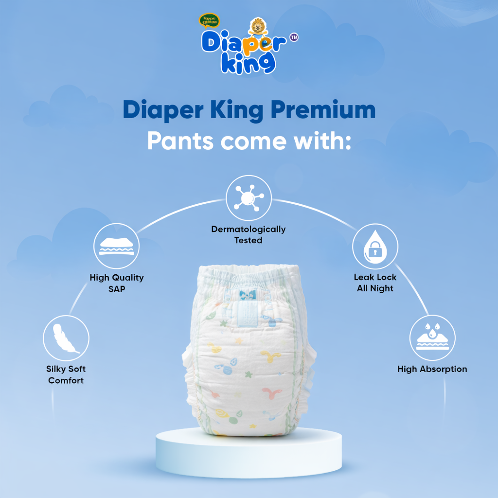 Diaper King Ultra Comfort XL 60 Pcs